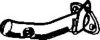 ASMET 08.084 Repair Pipe, catalytic converter